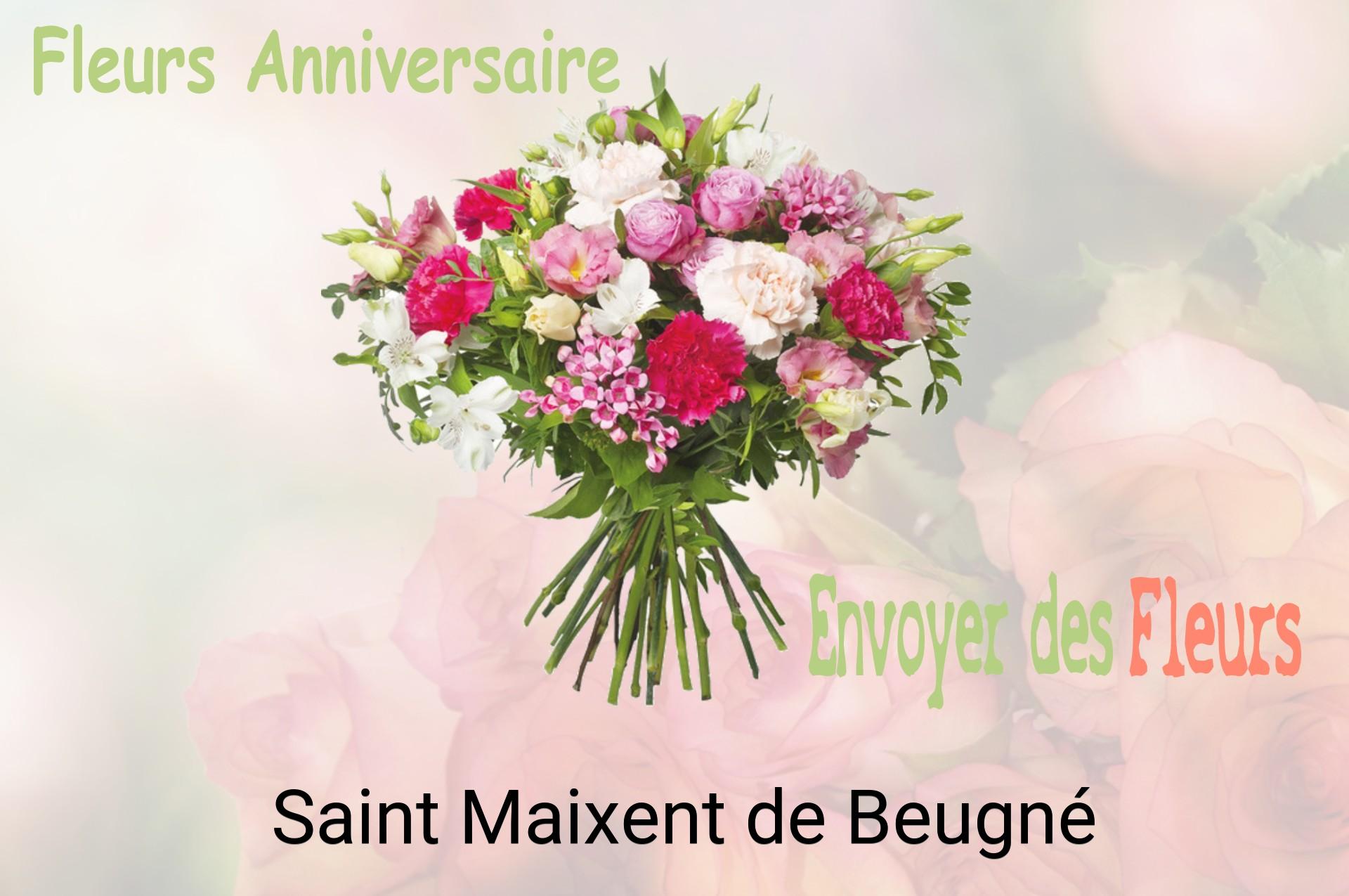 Bouquet de fleurs d’anniversaire livré à Saint-Maixent-de-Beugné